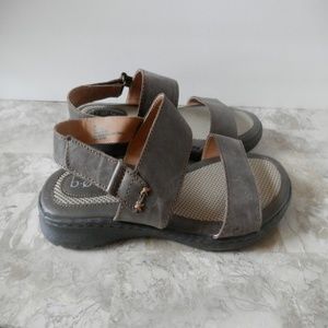 BOC Women's Brown Genuine Leather Sandals